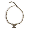 Second hand Chanel CC Metal Choker Gold - Tabita Bags