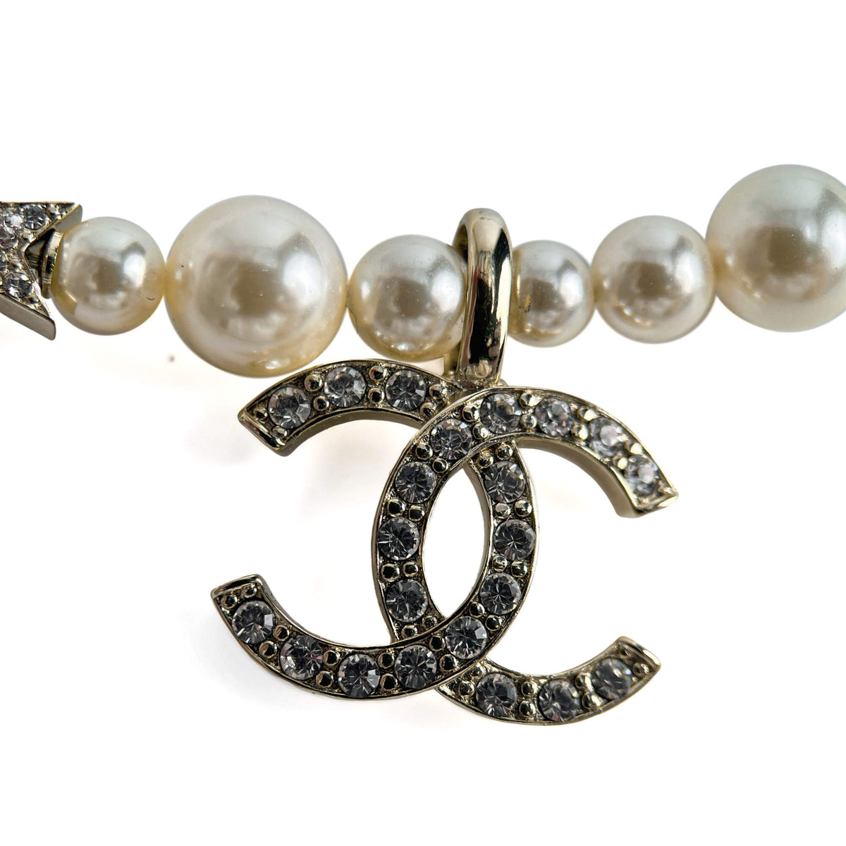 Second hand Chanel CC Metal Choker Gold - Tabita Bags