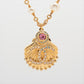 Second hand Chanel CC Metal Necklace Shell Gold - Tabita Bags