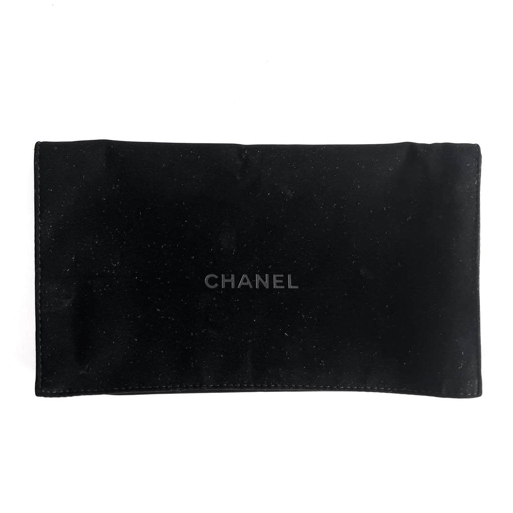 Second hand Chanel CC Quilted Patent Leather Long Zip Around Wallet Coral Red - Tabita Bags