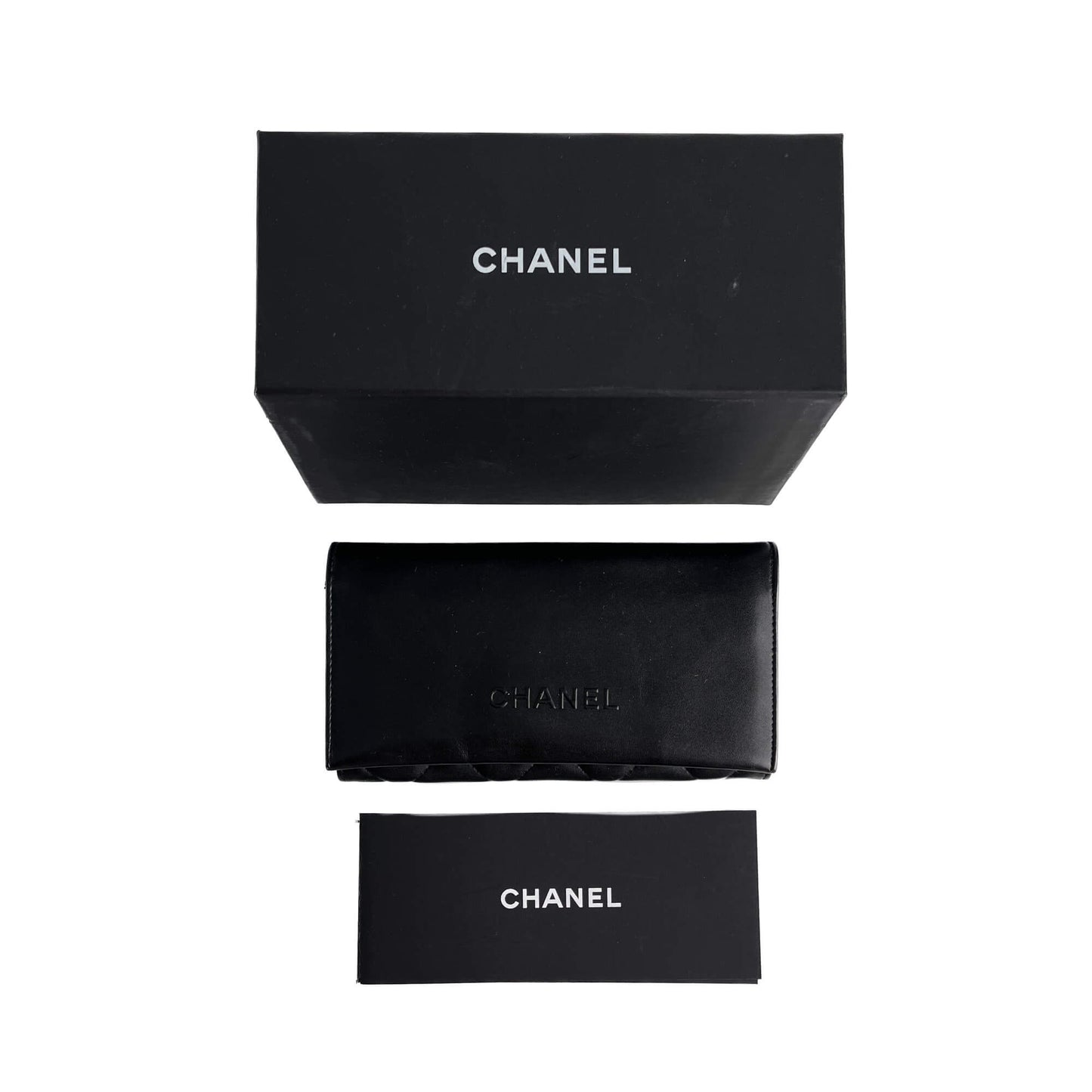 Second hand Chanel Chain Metal Sunglasses Black - Tabita Bags