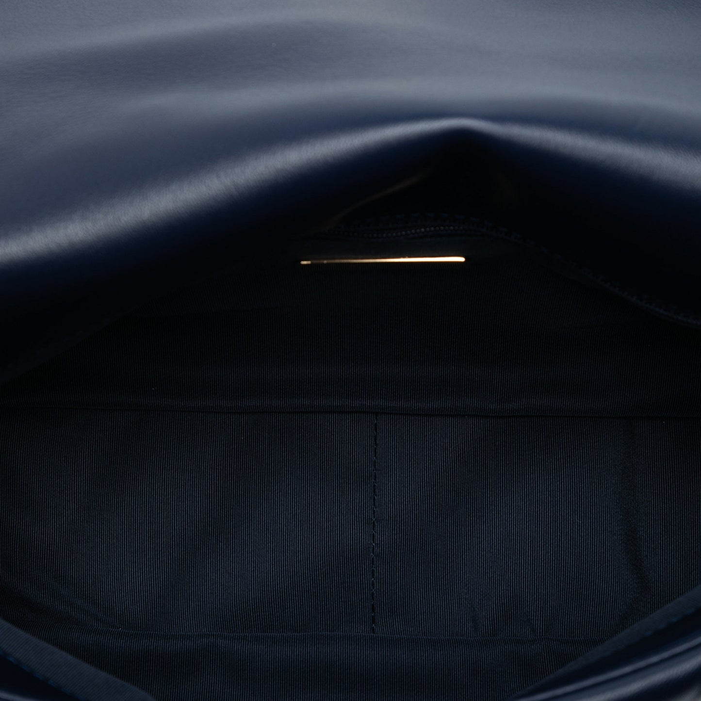 Second hand Chanel CHANEL 19 Large Lambskin Leather Matelassè Flap Handbag Blue - Tabita Bags