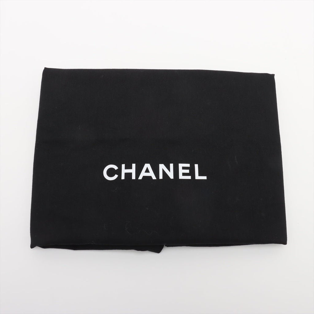Second hand Chanel CHANEL 19 Medium Lambskin Leather Matelassè Flap Handbag Black - Tabita Bags