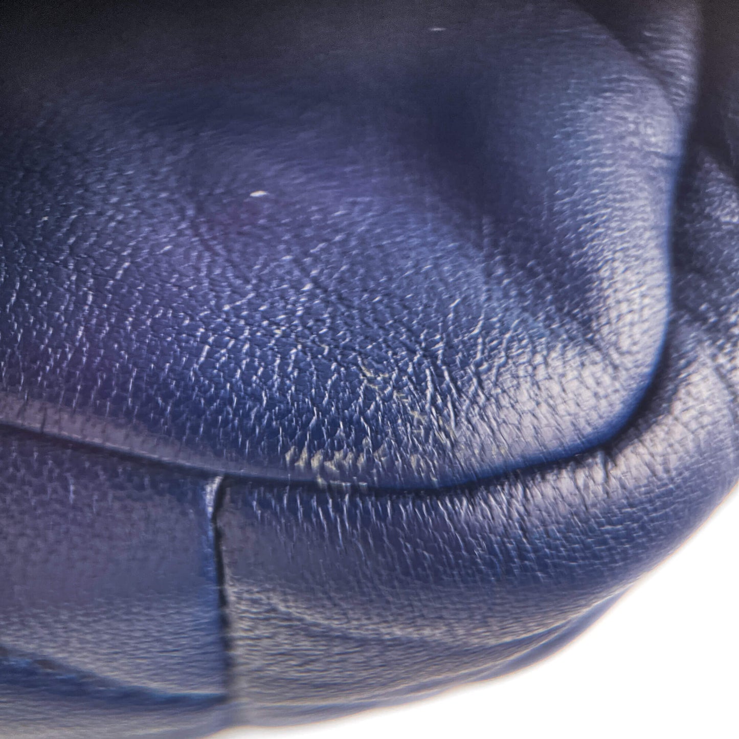 Second hand Chanel CHANEL 19 Medium Lambskin Leather Matelassè Flap Handbag Blue - Tabita Bags