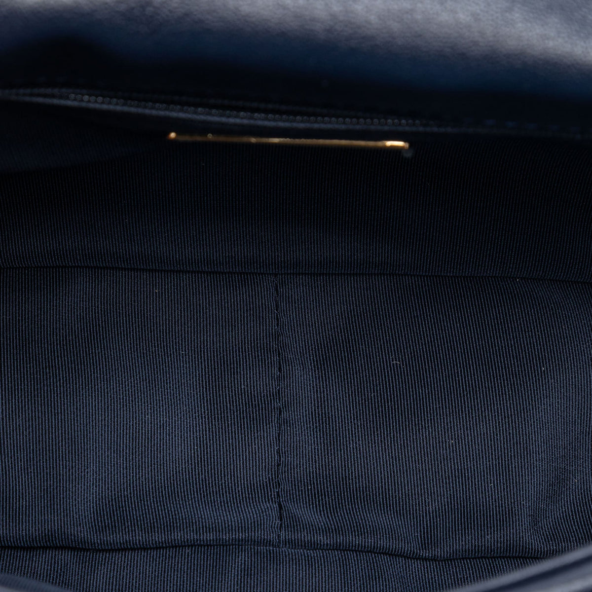 Second hand Chanel CHANEL 19 Medium Lambskin Leather Matelassè Flap Handbag Blue - Tabita Bags