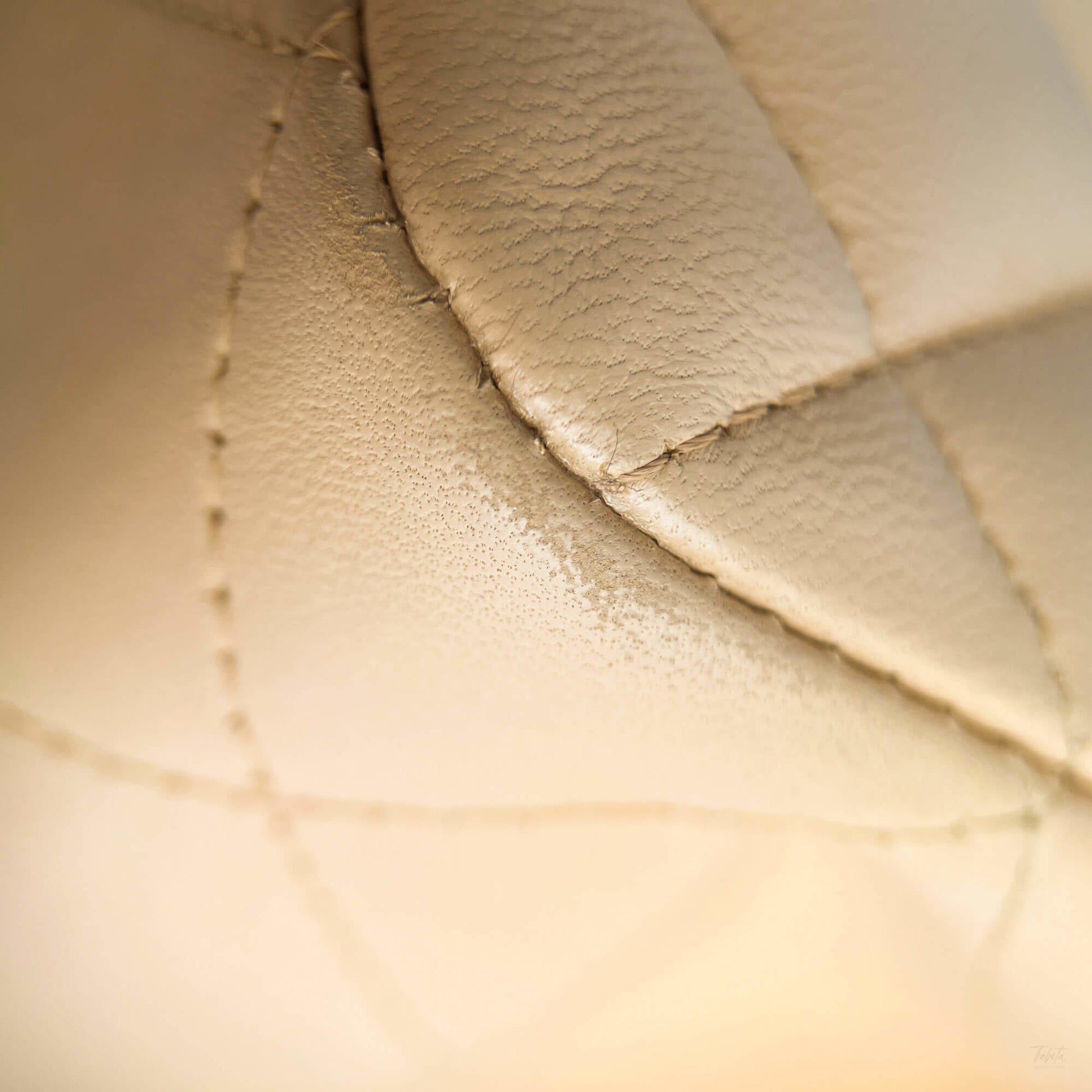 Second hand Chanel Classic Double Flap Jumbo Lambskin Leather Matelassè Handbag Beige - Tabita Bags