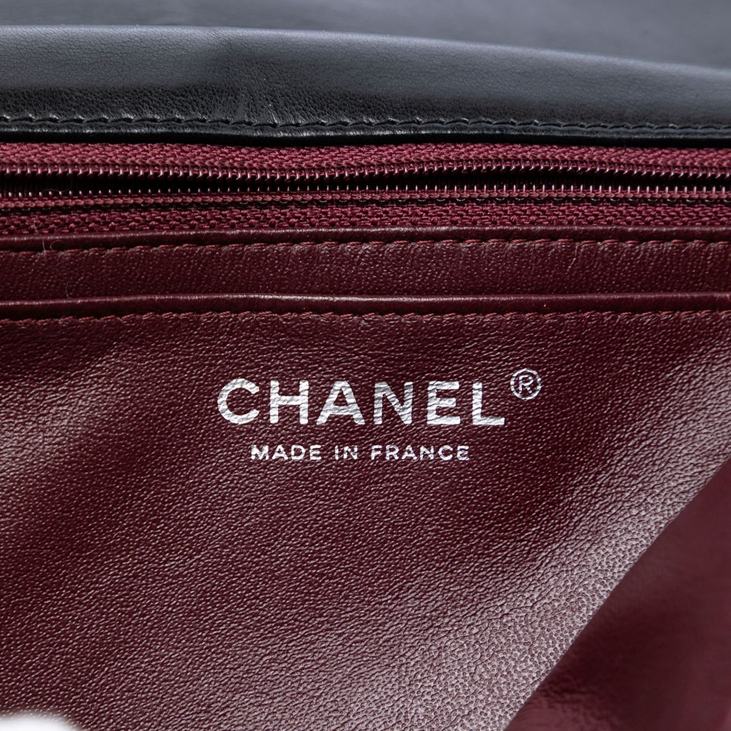 Second hand Chanel Classic Double Flap Jumbo Lambskin Leather Matelassè Handbag Black - Tabita Bags