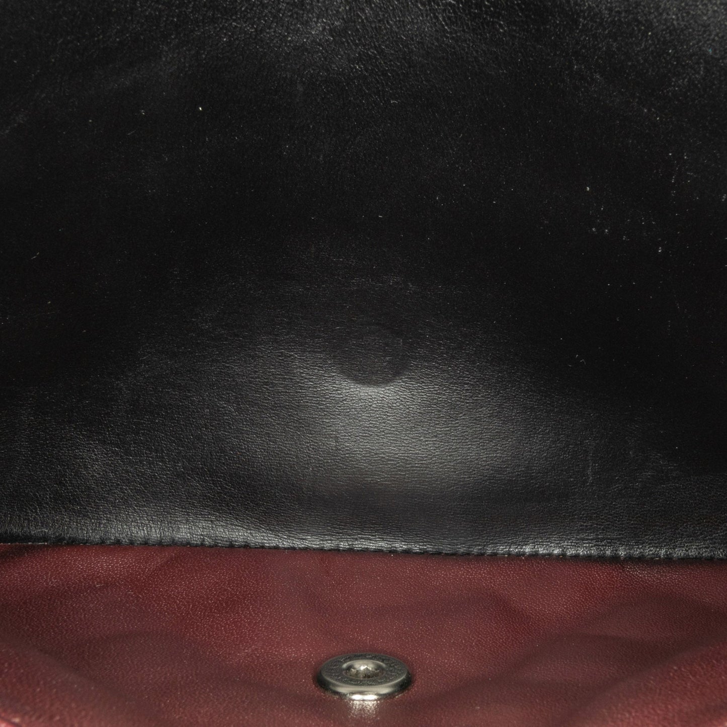 Second hand Chanel Classic Double Flap Jumbo Lambskin Leather Matelassè Handbag Black - Tabita Bags