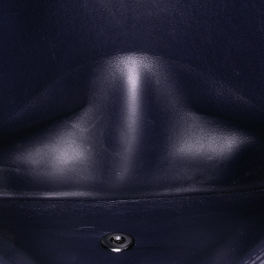 Second hand Chanel Classic Double Flap Jumbo Lambskin Leather Matelassè Handbag Black - Tabita Bags