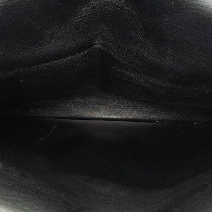 Second hand Chanel Classic Double Flap Jumbo Lambskin Leather Matelassè Handbag Black - Tabita Bags