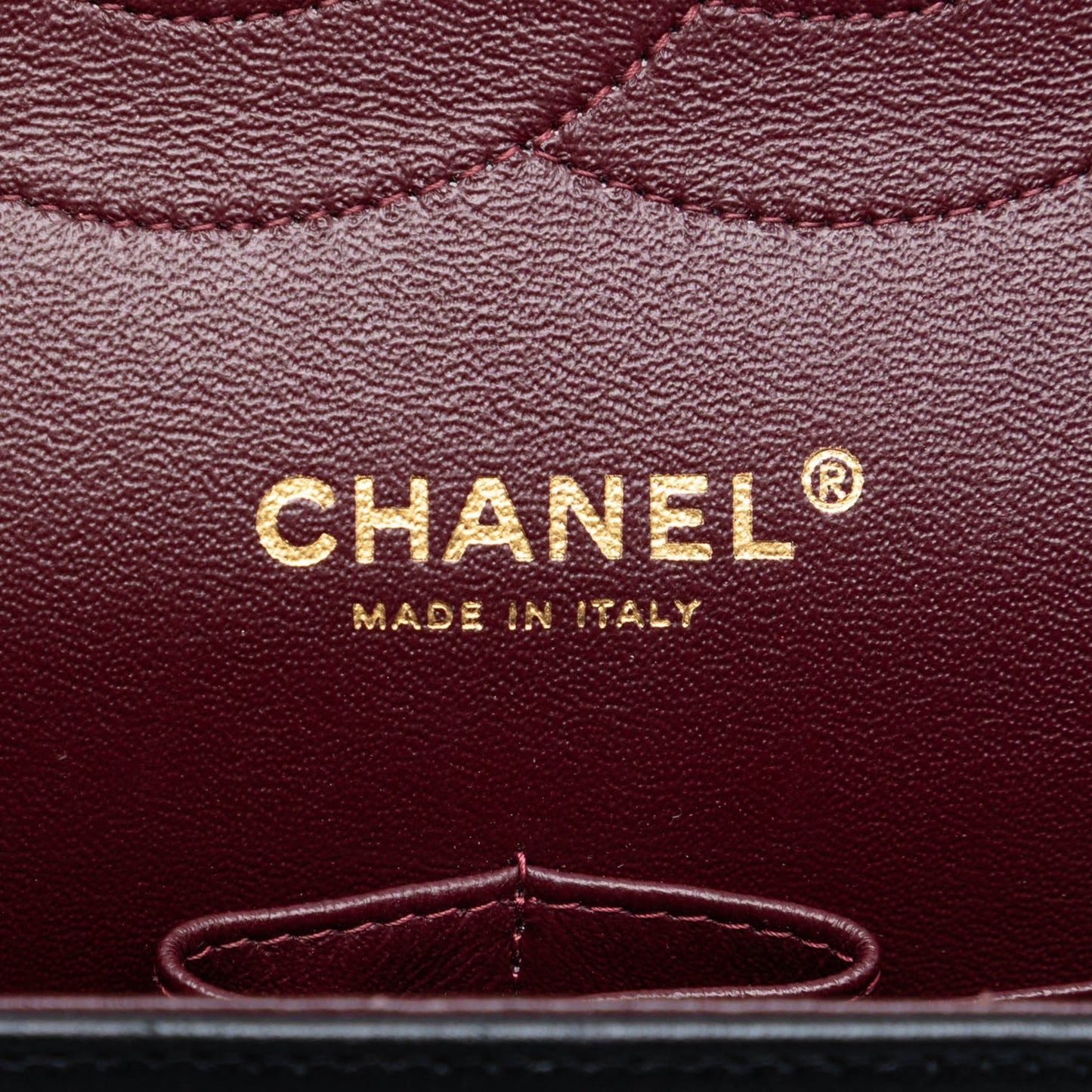 Second hand Chanel Classic Double Flap Jumbo Lambskin Leather Matelassè Handbag Black - Tabita Bags