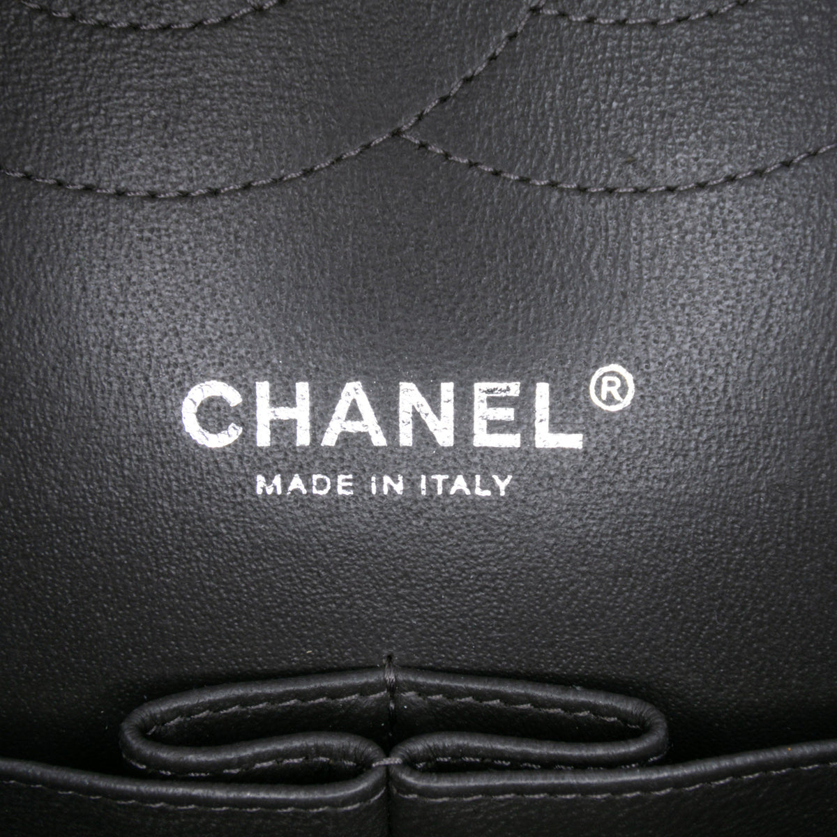 Second hand Chanel Classic Double Flap Jumbo Lambskin Leather Matelassè Handbag Grey - Tabita Bags