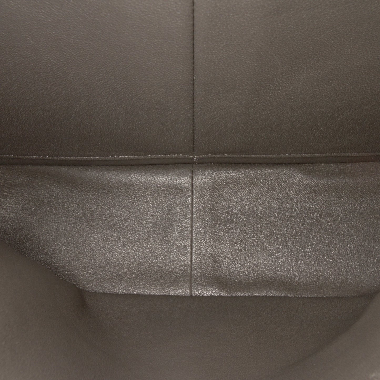 Second hand Chanel Classic Double Flap Jumbo Lambskin Leather Matelassè Handbag Grey - Tabita Bags