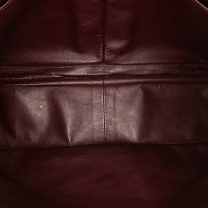 Second hand Chanel Classic Double Flap Jumbo Matelassè Caviar Leather Flap Handbag Black - Tabita Bags