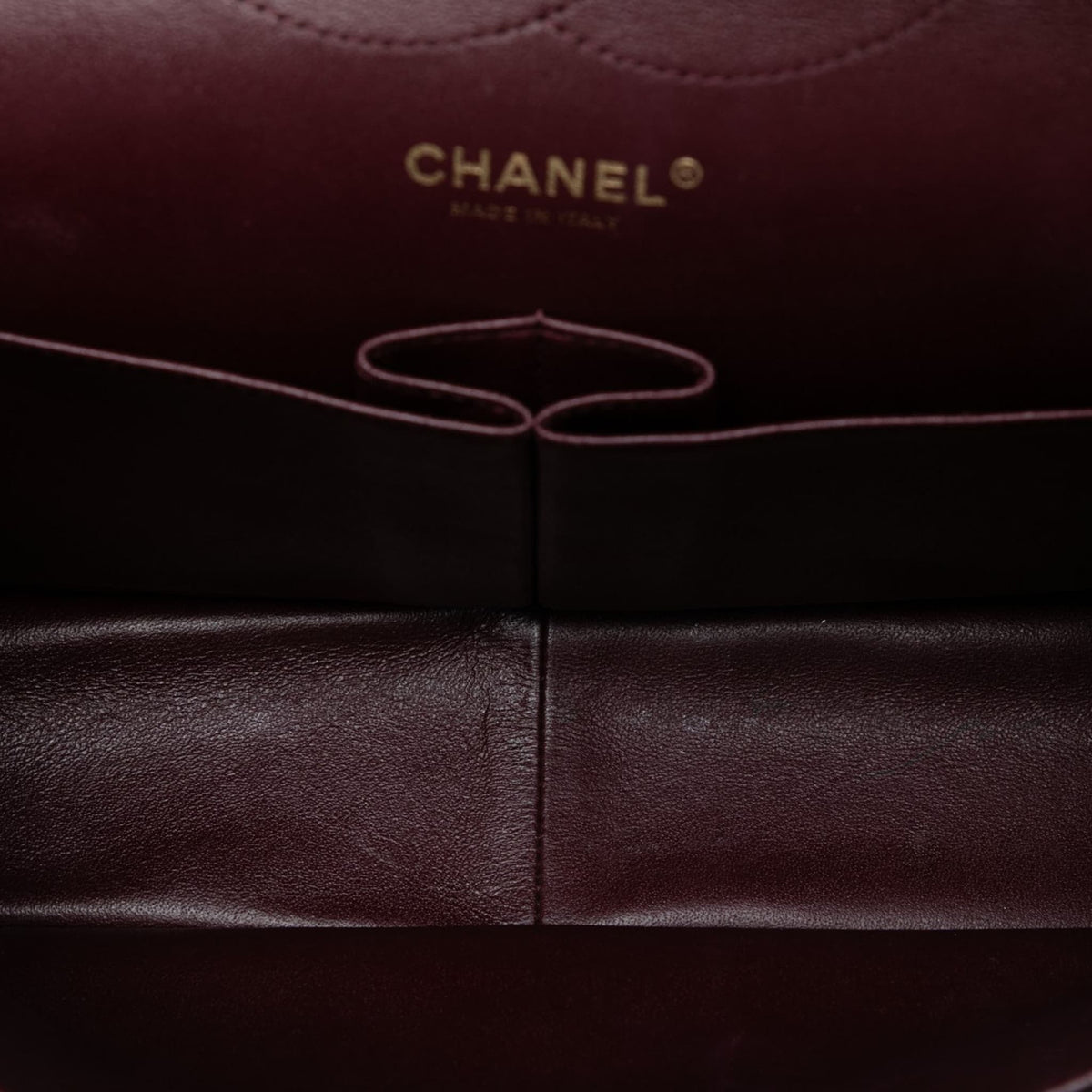 Second hand Chanel Classic Double Flap Jumbo Matelassè Caviar Leather Flap Handbag Black - Tabita Bags