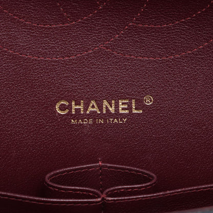 Second hand Chanel Classic Double Flap Jumbo Matelassè Caviar Leather Flap Handbag Black - Tabita Bags