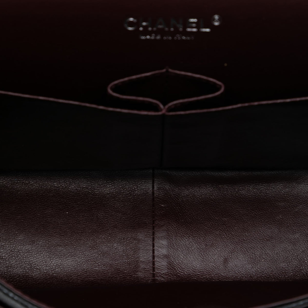 Second hand Chanel Classic Double Flap Jumbo Matelassè Caviar Leather Flap Handbag Black - Tabita Bags