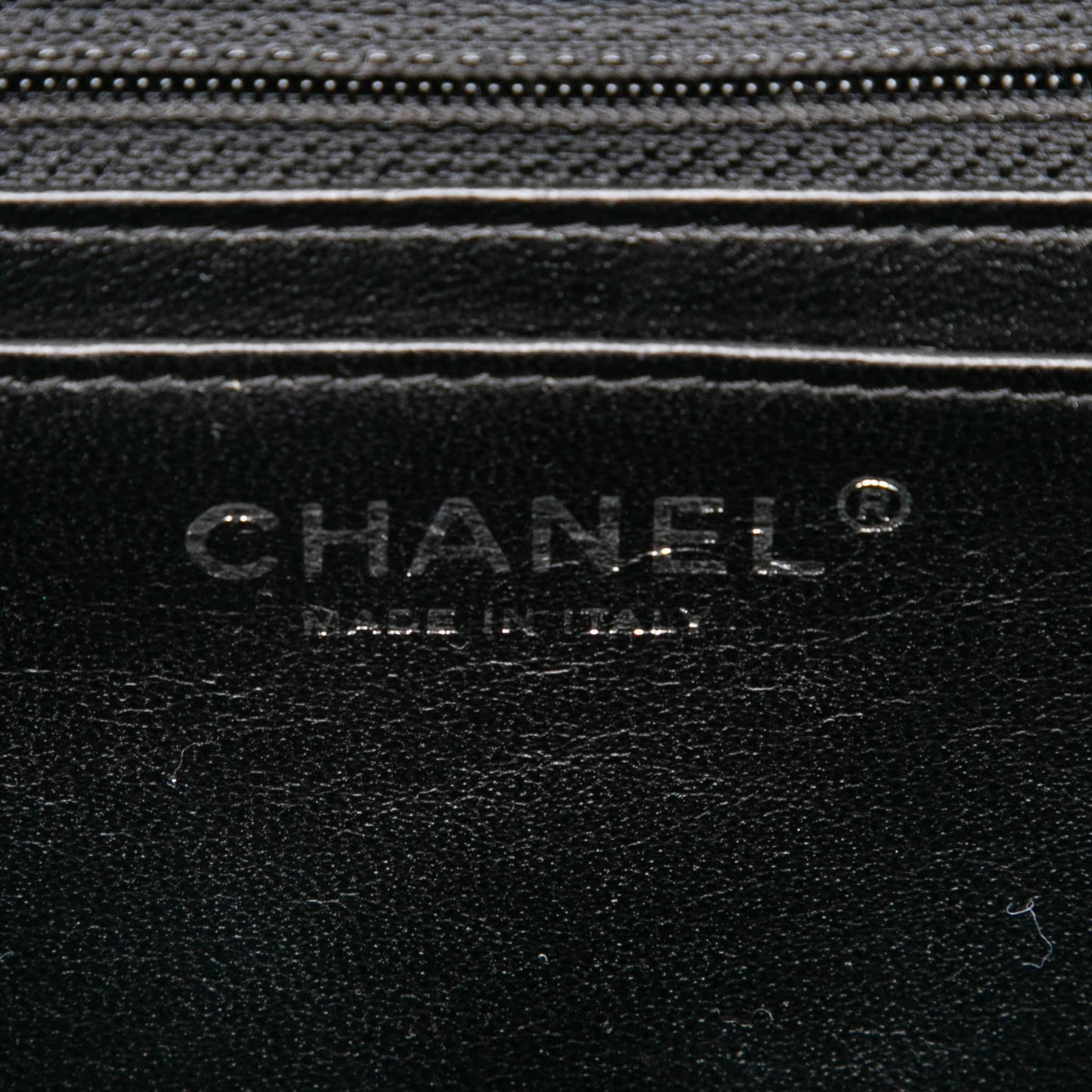 Second hand Chanel Classic Double Flap Jumbo Matelassè Caviar Leather Flap Handbag Black - Tabita Bags
