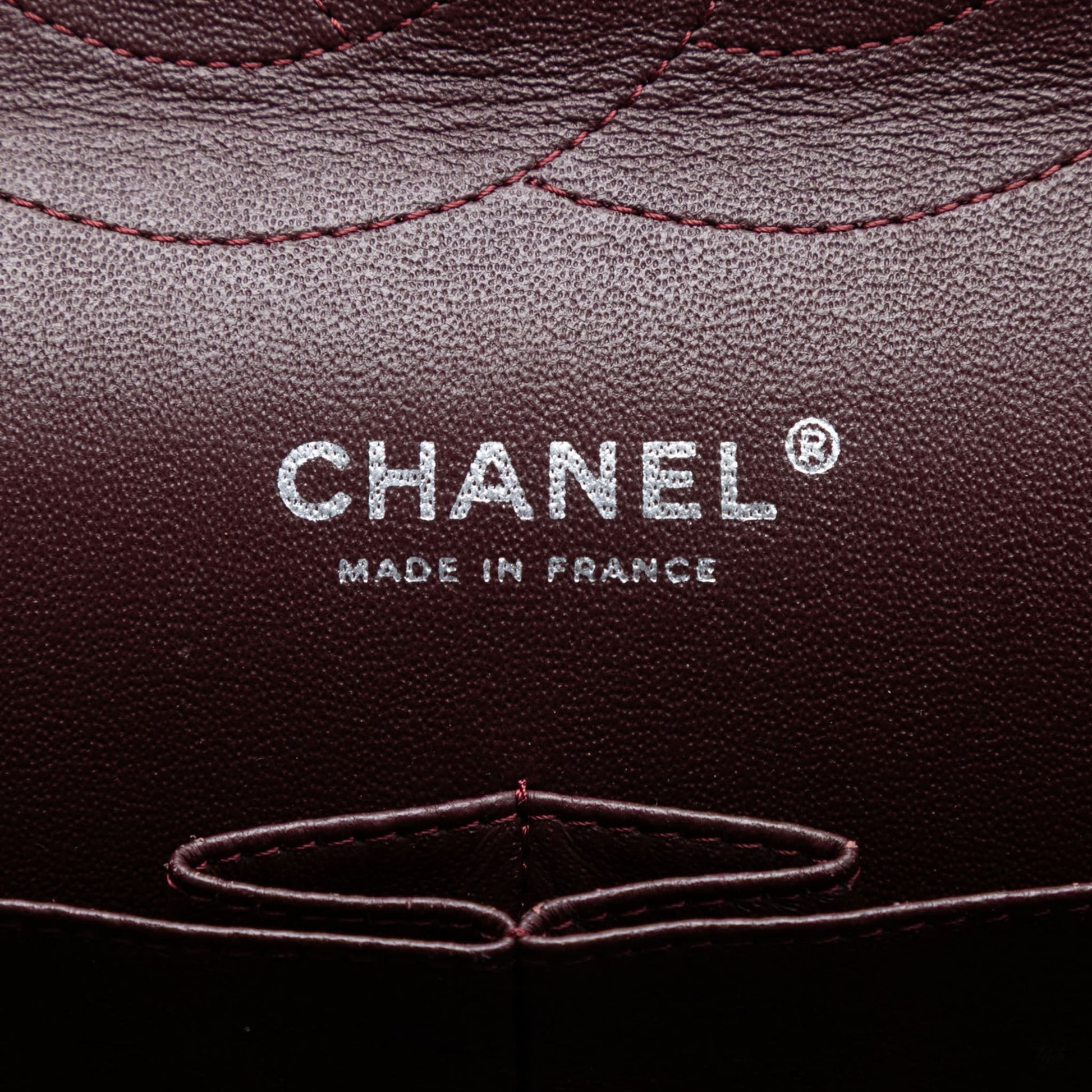 Second hand Chanel Classic Double Flap Jumbo Matelassè Caviar Leather Flap Handbag Black - Tabita Bags