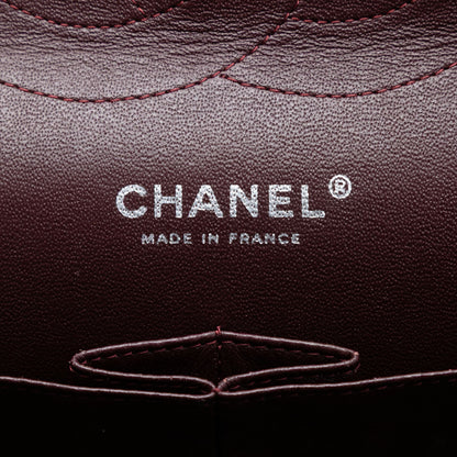 Second hand Chanel Classic Double Flap Jumbo Matelassè Caviar Leather Flap Handbag Black - Tabita Bags