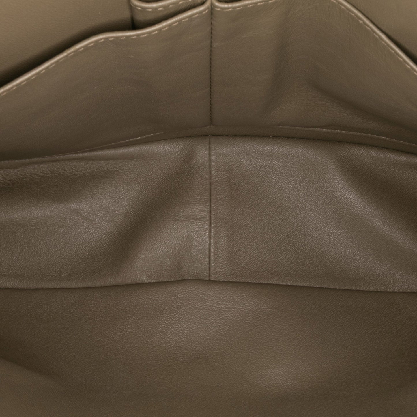 Second hand Chanel Classic Double Flap Jumbo Matelassè Caviar Leather Flap Handbag Brown - Tabita Bags