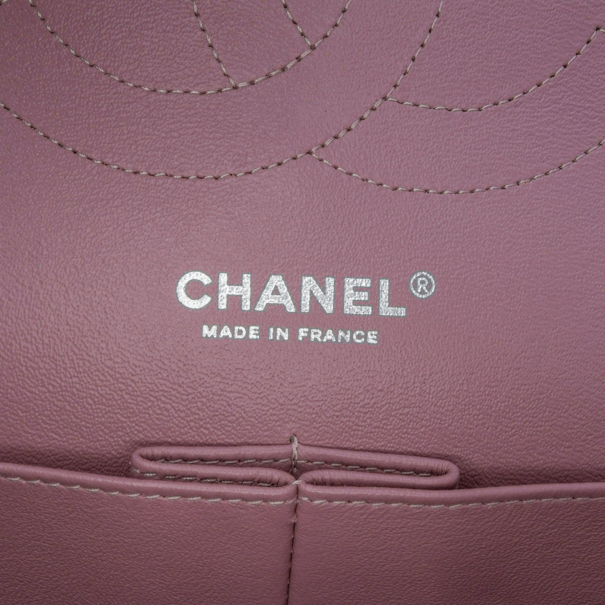 Second hand Chanel Classic Double Flap Jumbo Matelassè Caviar Leather Flap Handbag Pink - Tabita Bags