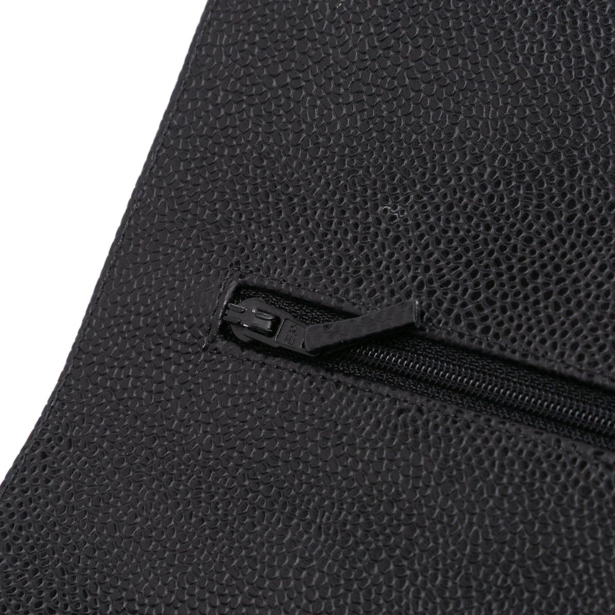 Second hand Chanel Classic Double Flap Maxi Caviar Leather Quilted Shoulder Bag Black - Tabita Bags