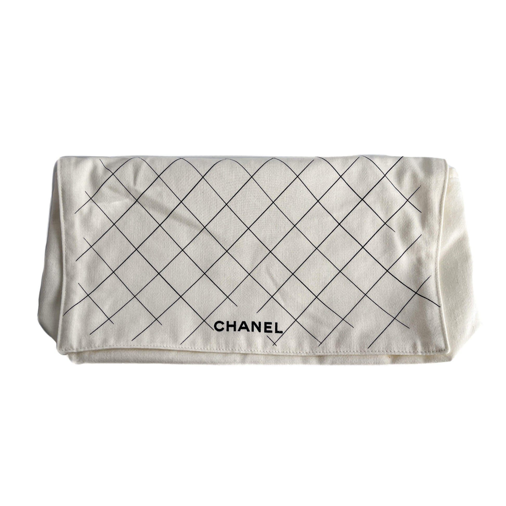 Second hand Chanel Classic Double Flap Medium Caviar Leather Matelassè Shoulder Bag 22P - Tabita Bags