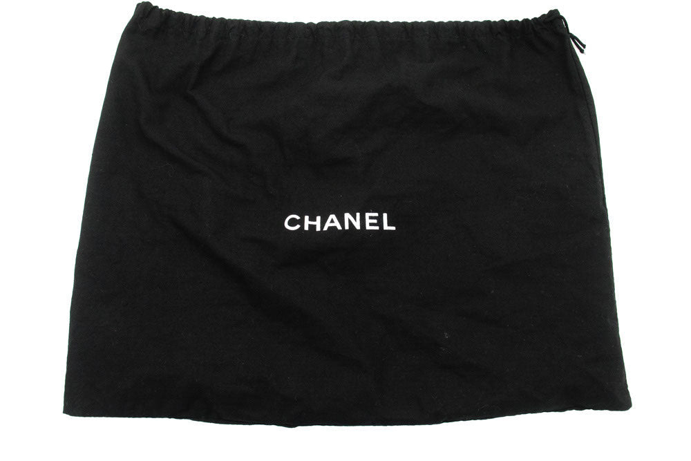 Second hand Chanel Classic Double Flap Small Lambskin Leather Matelassè Shoulder Bag Black - Tabita Bags