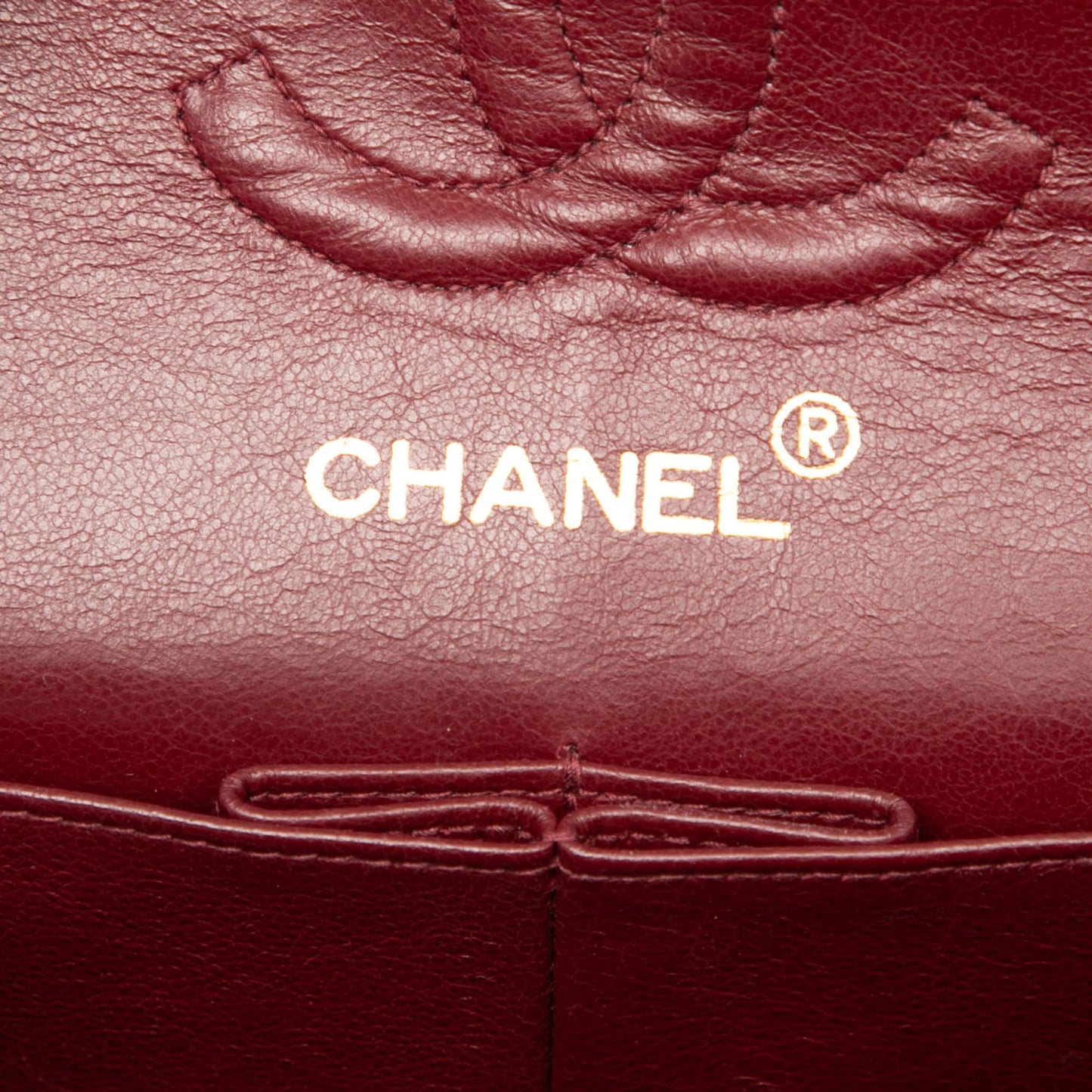 Second hand Chanel Classic Double Flap Small Lambskin Leather Matelassè Shoulder Bag Black - Tabita Bags