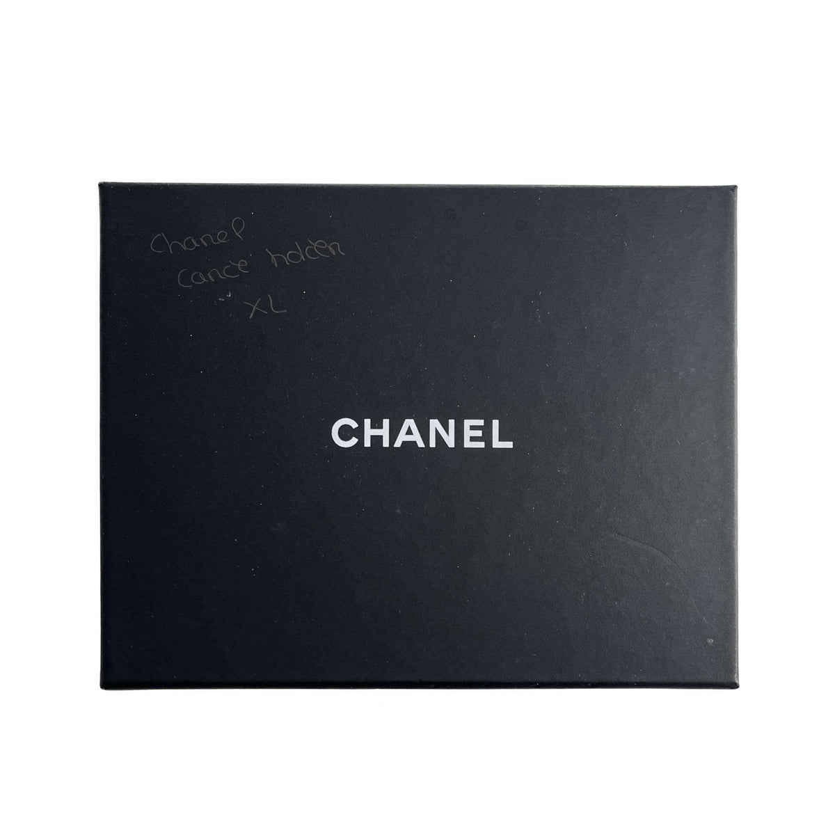 Second hand Chanel Classic Single Flap Small Matelassè Patent Leather Folding Wallet Black - Tabita Bags