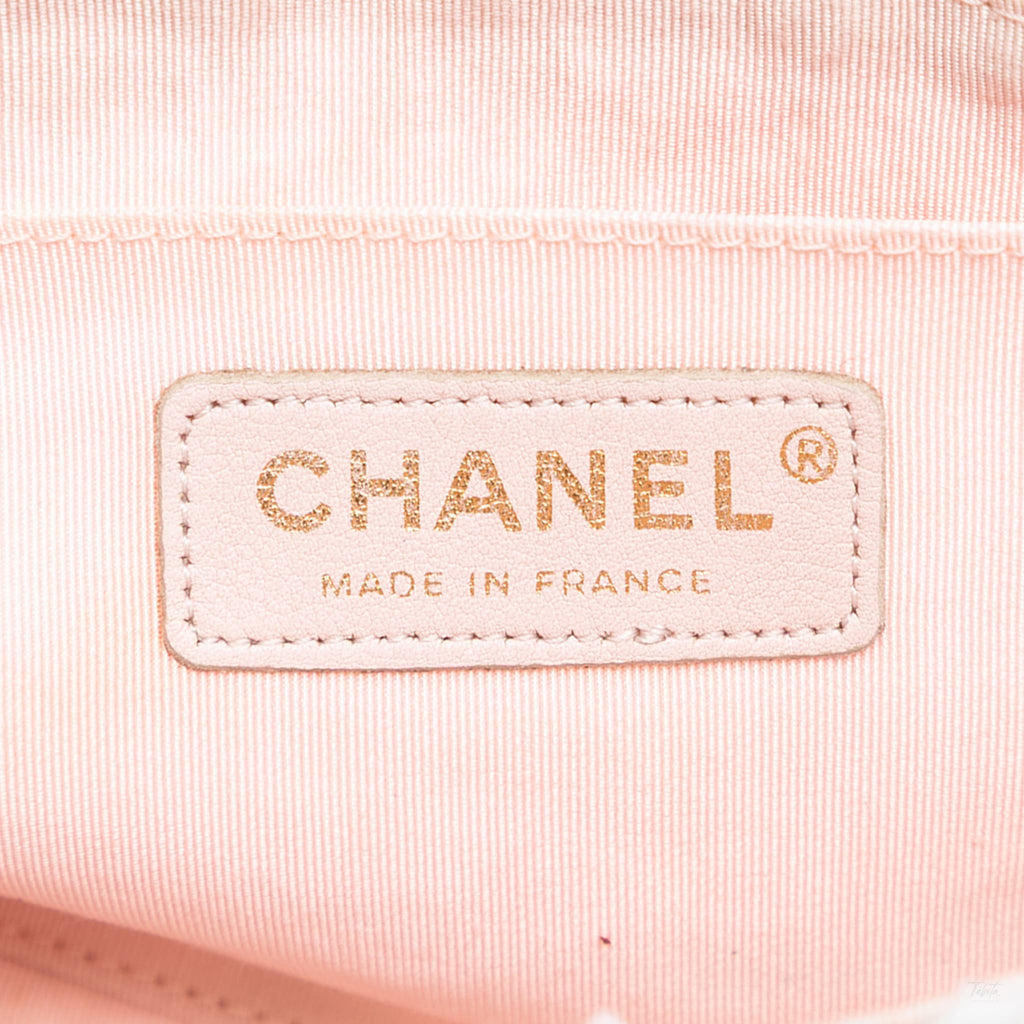 Second hand Chanel Classic Single Flap Tweed Matelassè Crossbody Pink - Tabita Bags