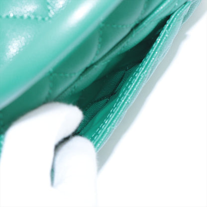 Second hand Chanel Coco Small Caviar Leather Top-handle Shoulder Bag Green - Tabita Bags
