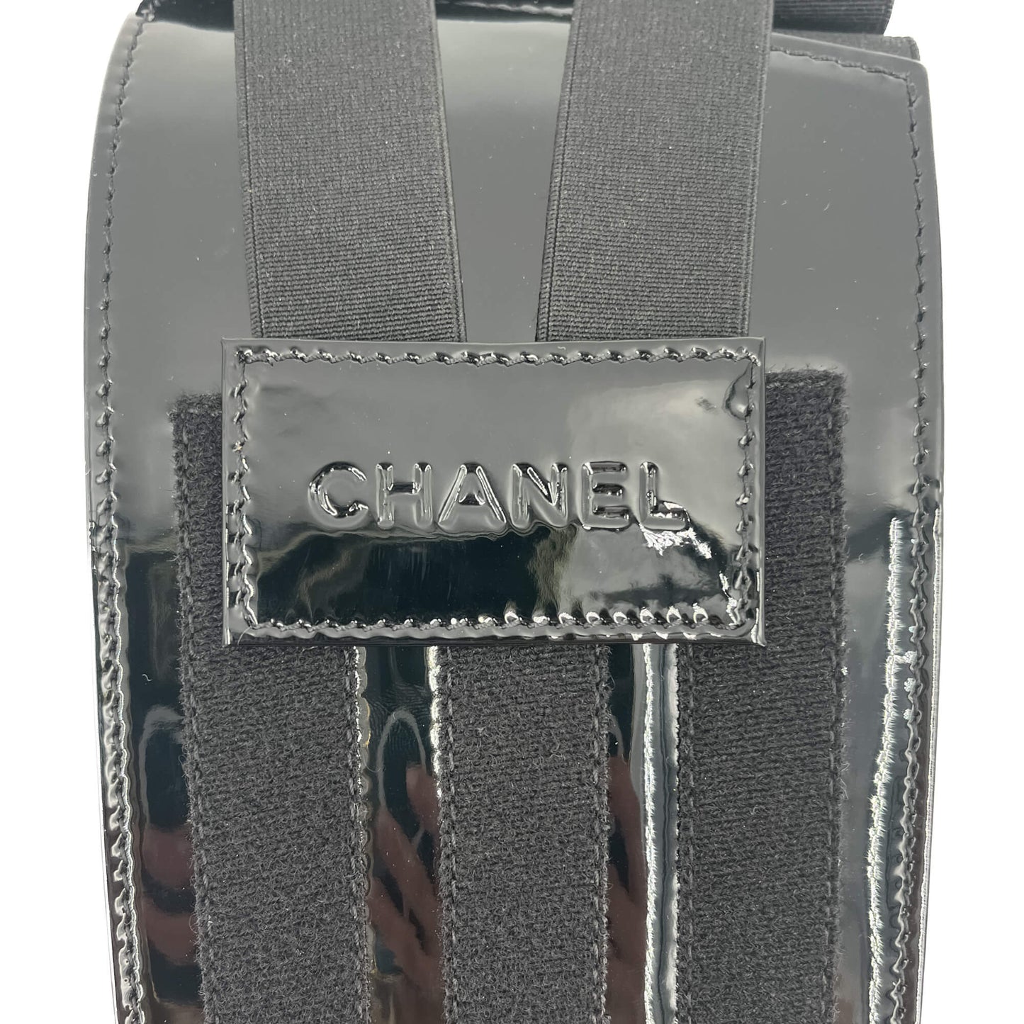 Second hand Chanel Corset Belt Patent Leather S Black - Tabita Bags