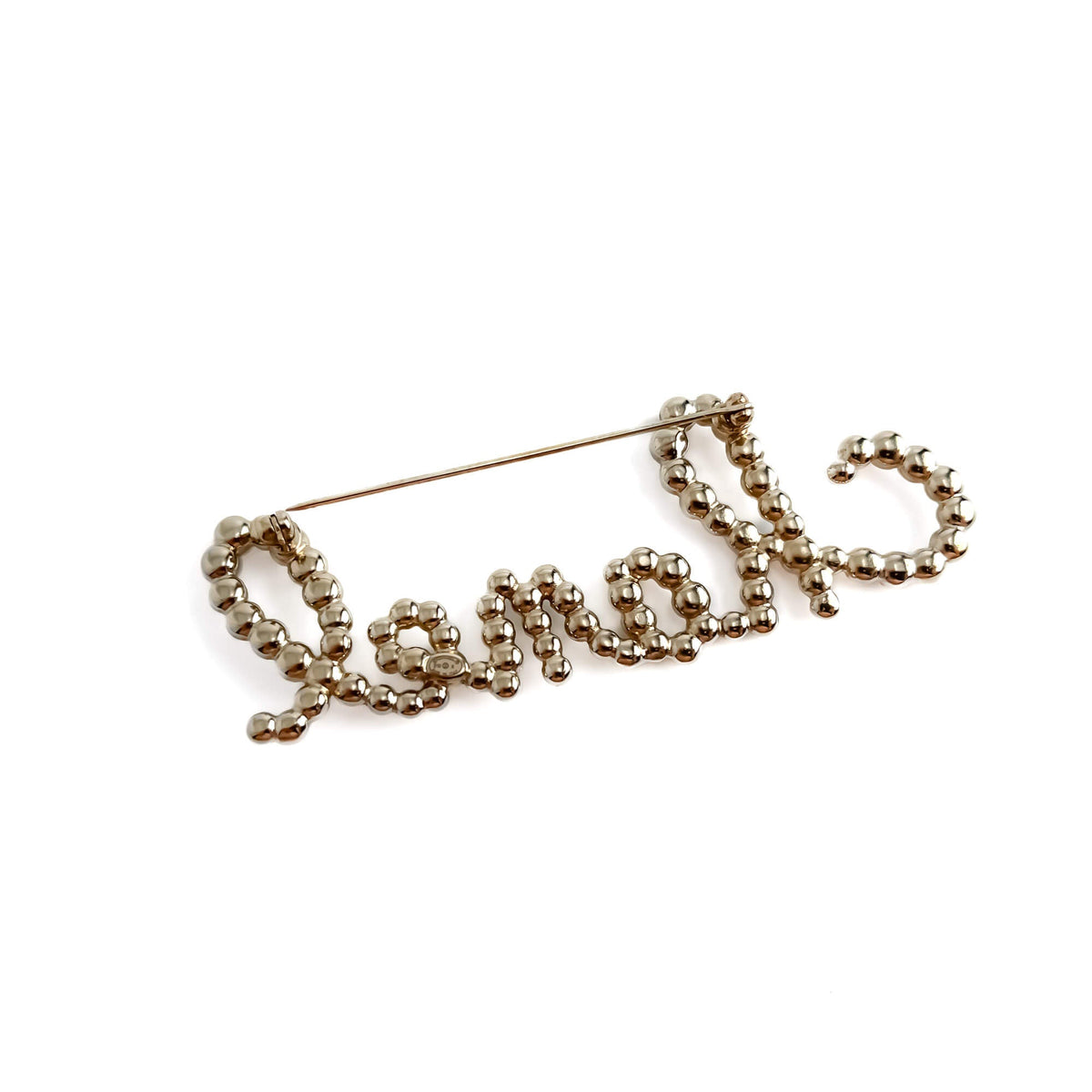 Second hand Chanel Crystal Pearls Metal & Faux Pearls Brooch Gold - Tabita Bags