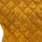 Second hand Chanel French Riviera Quilted Caviar Leather 2-Ways Hobo Bag Yellow - Tabita Bags