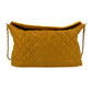 Second hand Chanel French Riviera Quilted Caviar Leather 2-Ways Hobo Bag Yellow - Tabita Bags