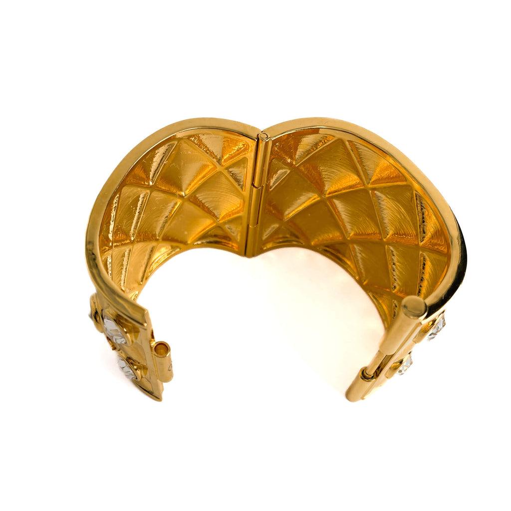 Second hand Chanel Gladiator Metal Bracelet Gold - Tabita Bags