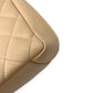 Second hand Chanel GST Quilted Caviar Leather Shopper Bag Beige - Tabita Bags