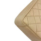 Second hand Chanel GST Quilted Caviar Leather Shopper Bag Beige - Tabita Bags