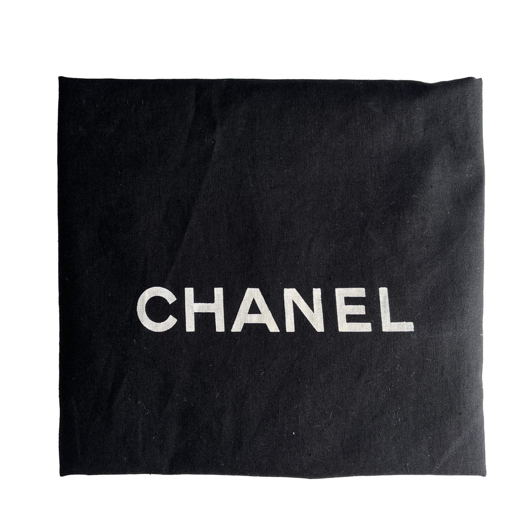 Second hand Chanel GST Quilted Caviar Leather Shopper Bag Black - Tabita Bags