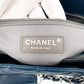 Second hand Chanel GST Quilted Caviar Leather Shopper Bag Blue - Tabita Bags