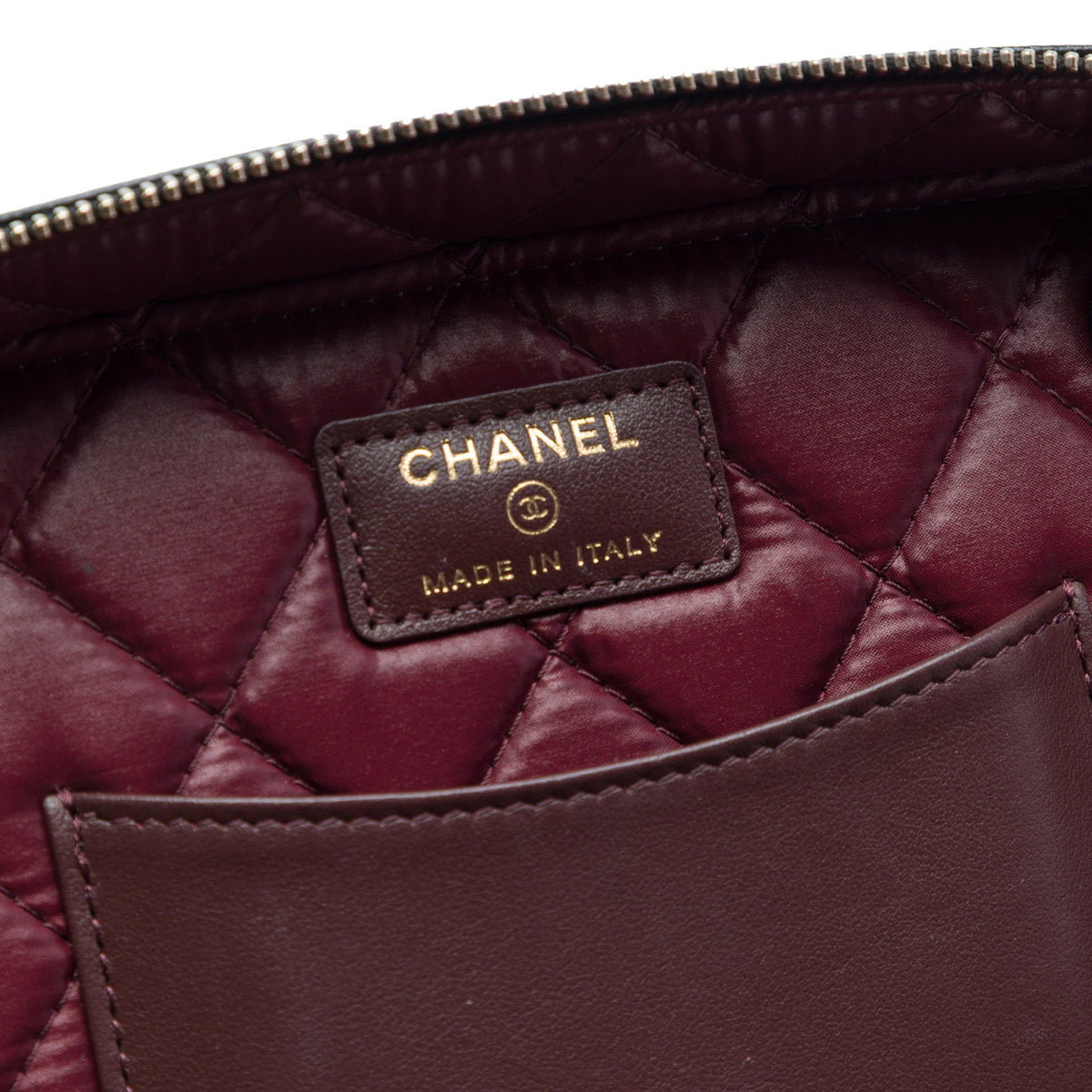 Second hand Chanel Vanity Case Medium Caviar Leather Top-handle Handbag Black - Tabita Bags