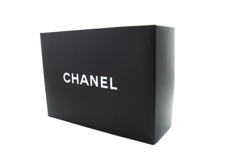 Second hand Chanel Vintage Classic Double Flap Medium Lambskin Leather Matelassè Shoulder Bag Black - Tabita Bags