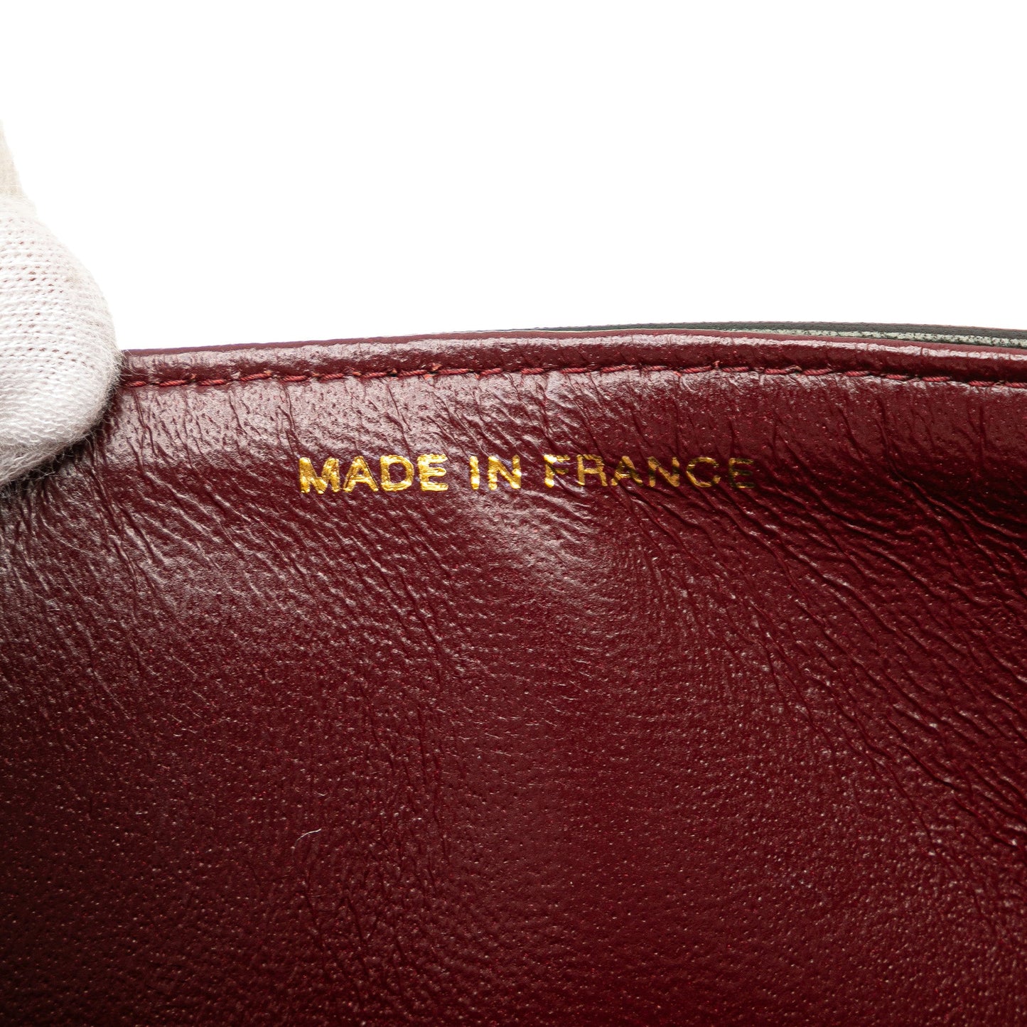 Second hand Chanel Vintage Classic Double Flap Medium Lambskin Leather Matelassè Shoulder Bag Black - Tabita Bags