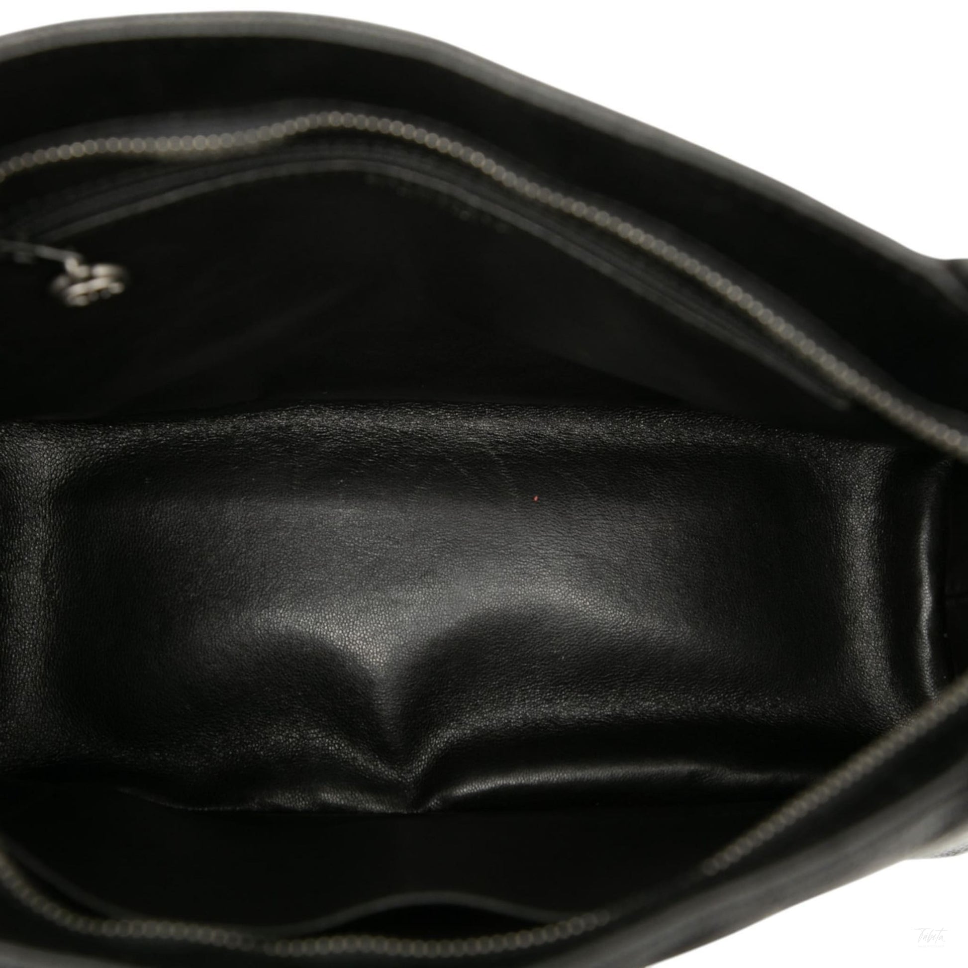 Second hand Chanel Vintage Medallion Caviar Leather Quilted Tote Handbag Black - Tabita Bags