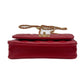 Second hand Chanel WOC Camellia Quilted Caviar Leather Flap Bag Red - Tabita Bags