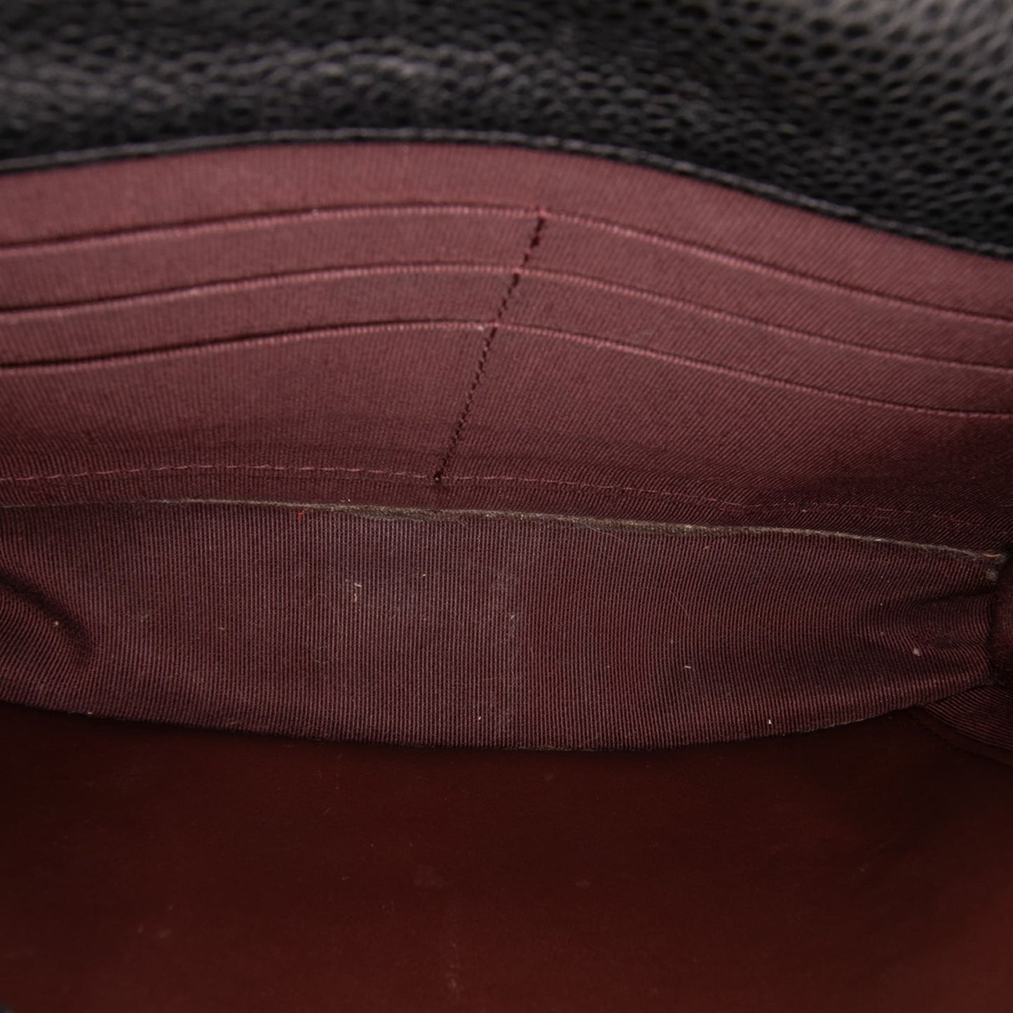 Second hand Chanel WOC Caviar Leather Quilted Flap Crossbody Black - Tabita Bags