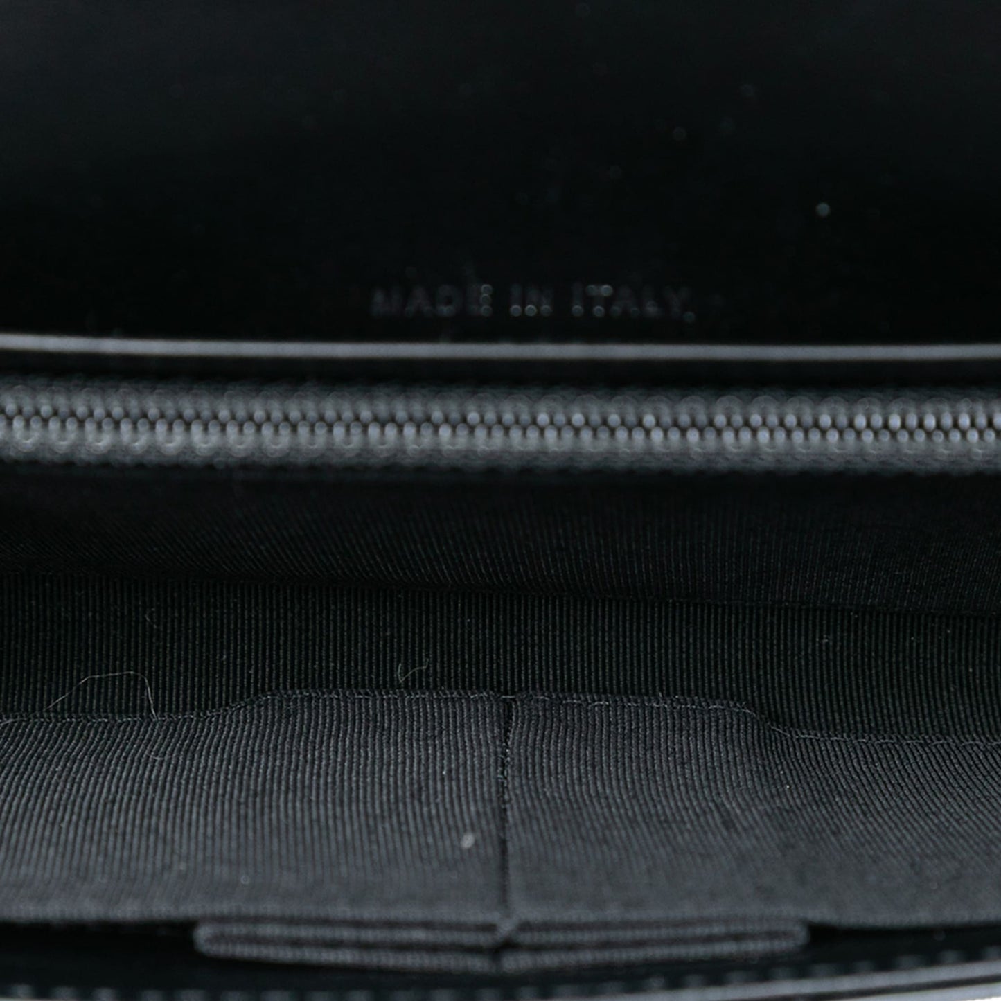 Second hand Chanel WOC Patent Leather Quilted Flap Crossbody Black - Tabita Bags