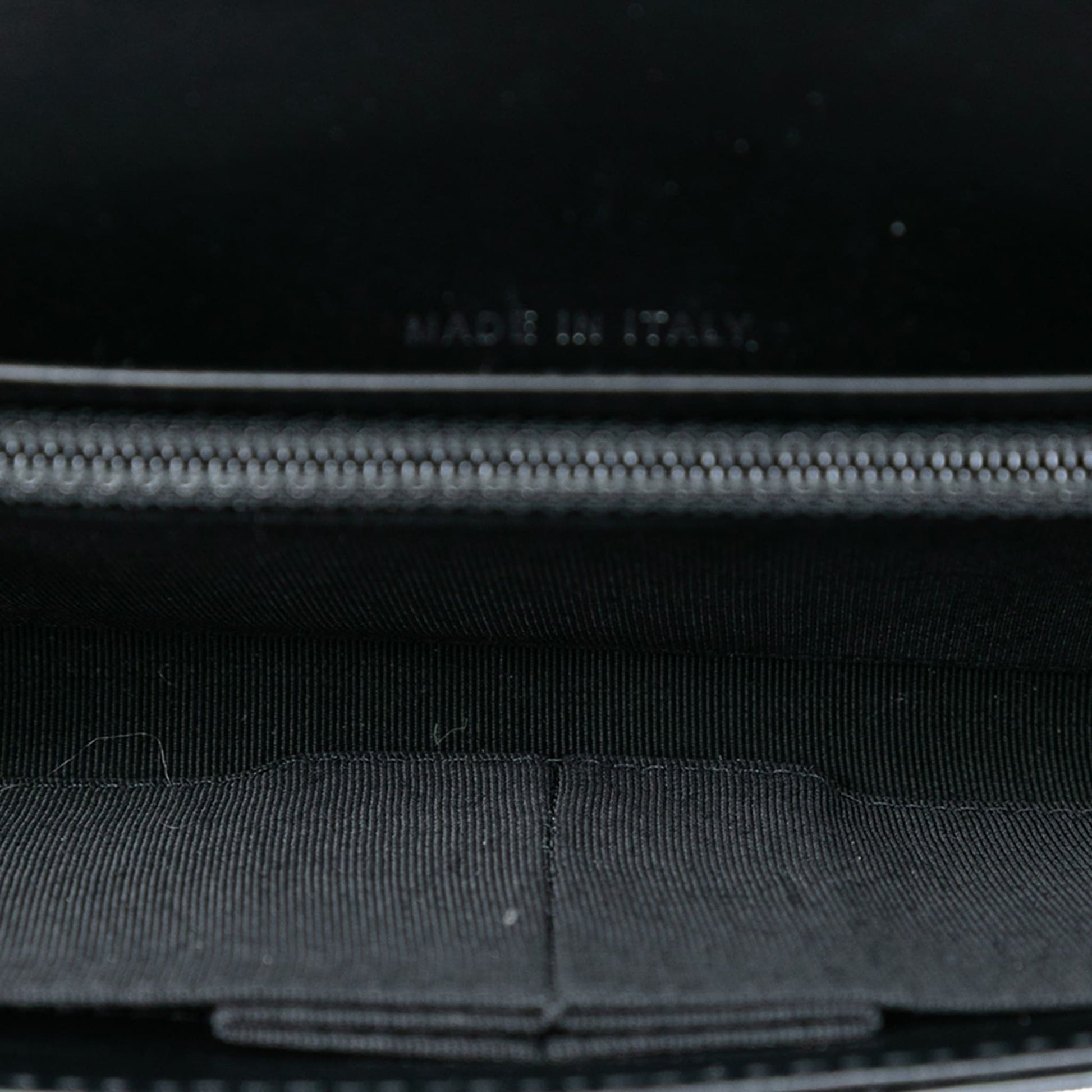 Second hand Chanel WOC Patent Leather Quilted Flap Crossbody Black - Tabita Bags